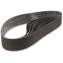 Endless sanding belts 40 x 760 mm grit 400 MSW-AOBELT476-400 5 pcs.