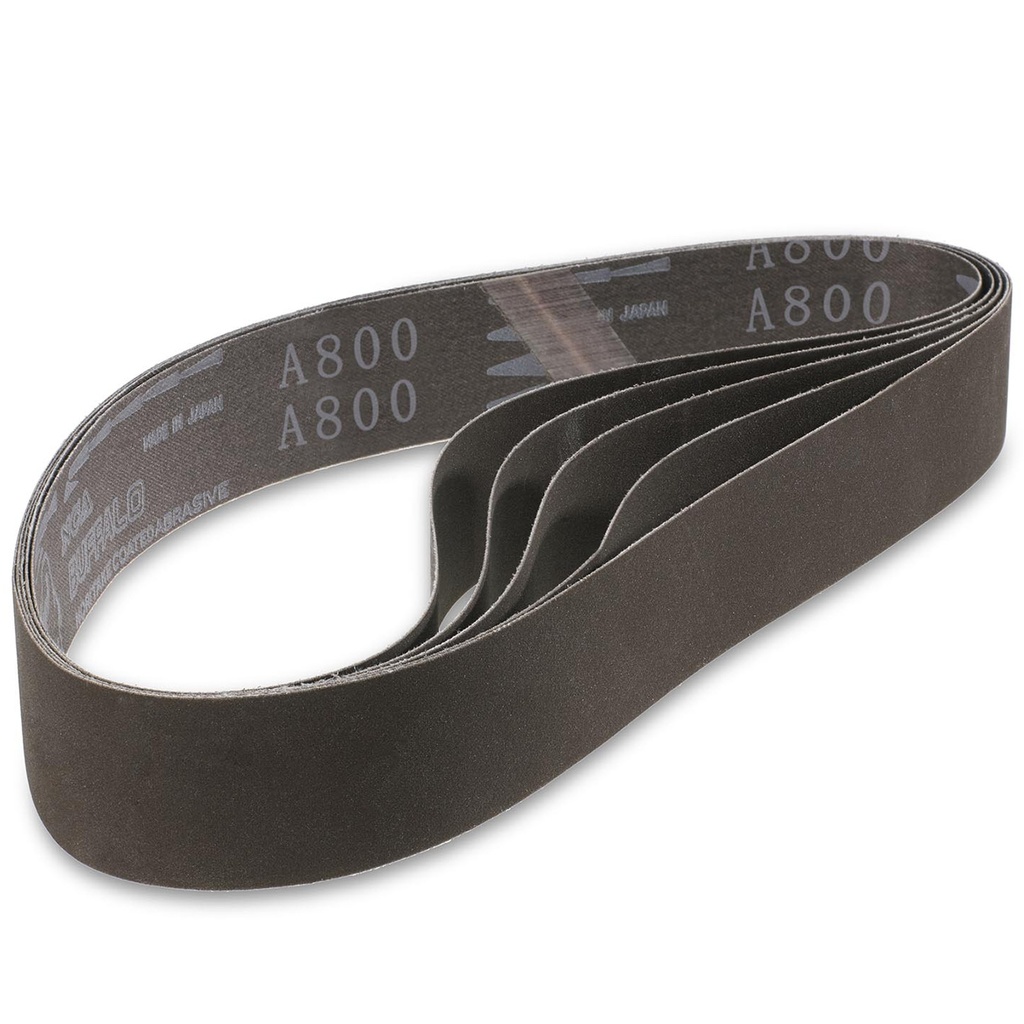 Endless sanding belts 40 x 760 mm grit 800 MSW-AOBELT476-800 5 pcs.