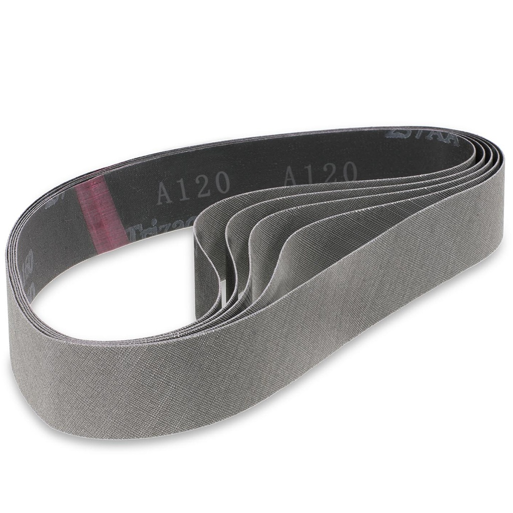 Sanding belts endless three-dimensional sanding belts 40 x 760 mm grit 120 MSW 5 pcs.