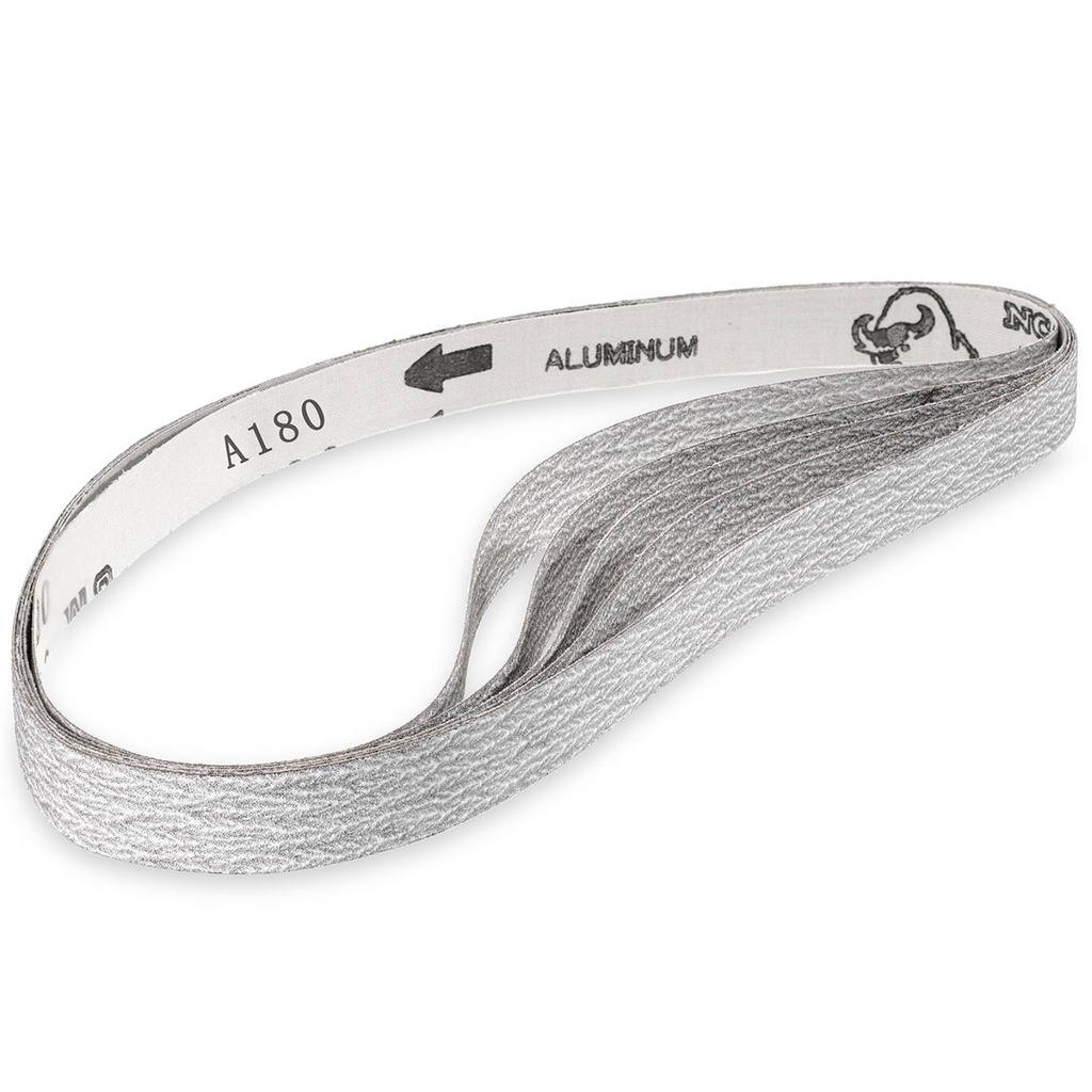 Bezgalīgās slīpēšanas lentes 20 x 760 mm smiltis 180 MSW 5 gab.