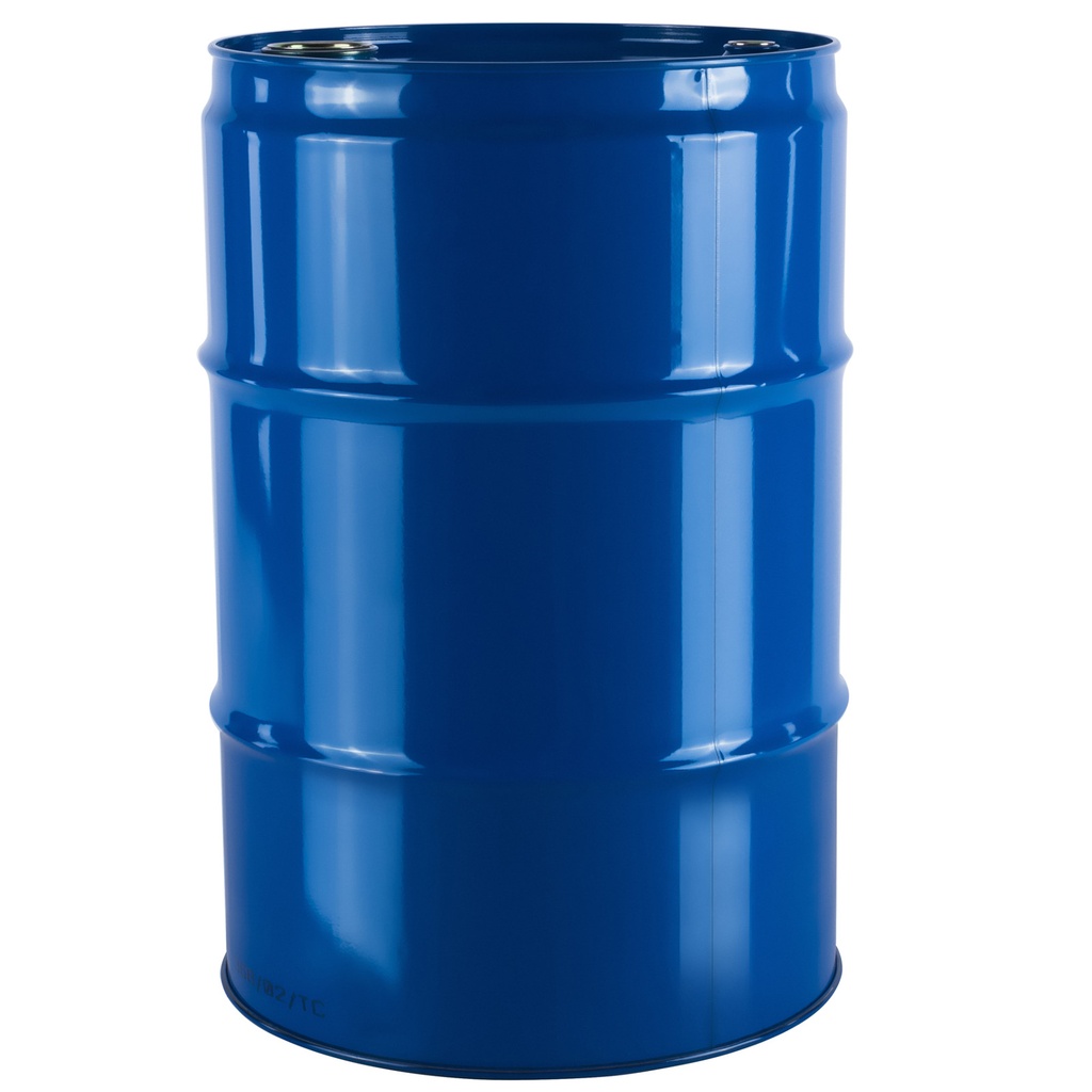Steel metal barrel TH 216.5L blue 200L UN 1A1/X1.6/250