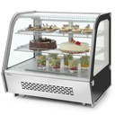 Refrigerated display case adjustable 120L 2 shelves ARKTIC Hendi 233702