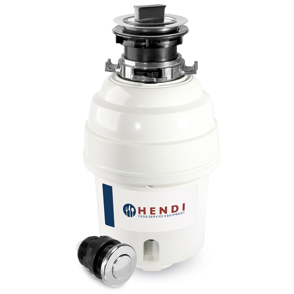 Waste grinder with on/off switch 550W 4000 rpm Hendi 979983