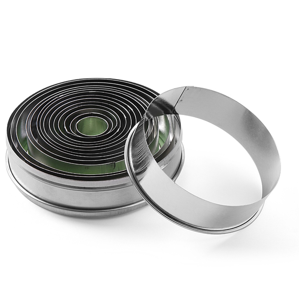 Smooth round cutout mold for cookies ¶ 19 - 112mm Hendi 673416