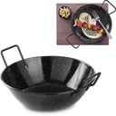 Deep enameled paella bowl dia. 205x(H)57mm Hendi 622841