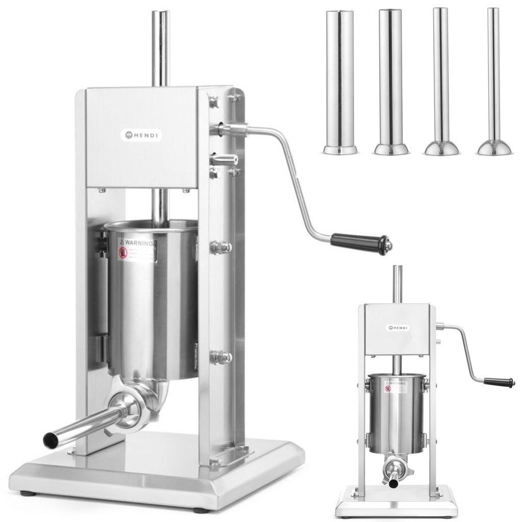 Filling machine vertical sausage spritzer PROFI LINE 3L + funnels Hendi 282571