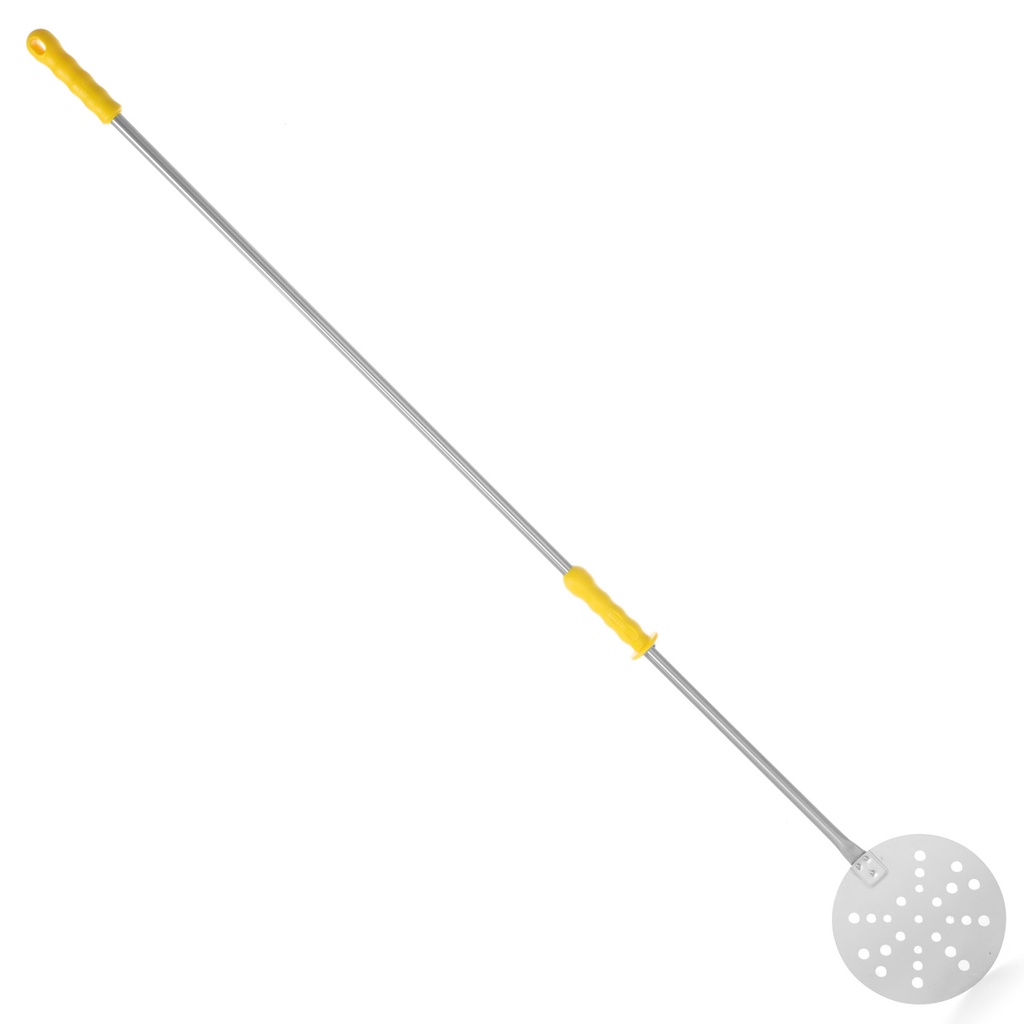 Shovel for turning pizzas with movable handle perforated Diameter 220(H)1700mm Lilly Codroipo Hendi 617786
