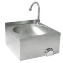 Hendi 810316 touchless stainless steel wall-mounted kitchen sink