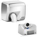 Automatic wall-mounted hand dryer 2000W silver Physa Vella silver