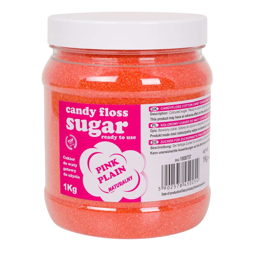 Colorful cotton candy sugar pink natural cotton candy flavor 1kg