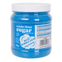 Colorful cotton candy blue sugar with bubble gum flavor 1kg