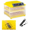 Incubator hatcher hatcher for hatching up to 96 eggs + ovoscope 120W