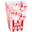 Kartona kaste PopCorn 7x14.5x9cm MEDIUM 0.75L 100gab.