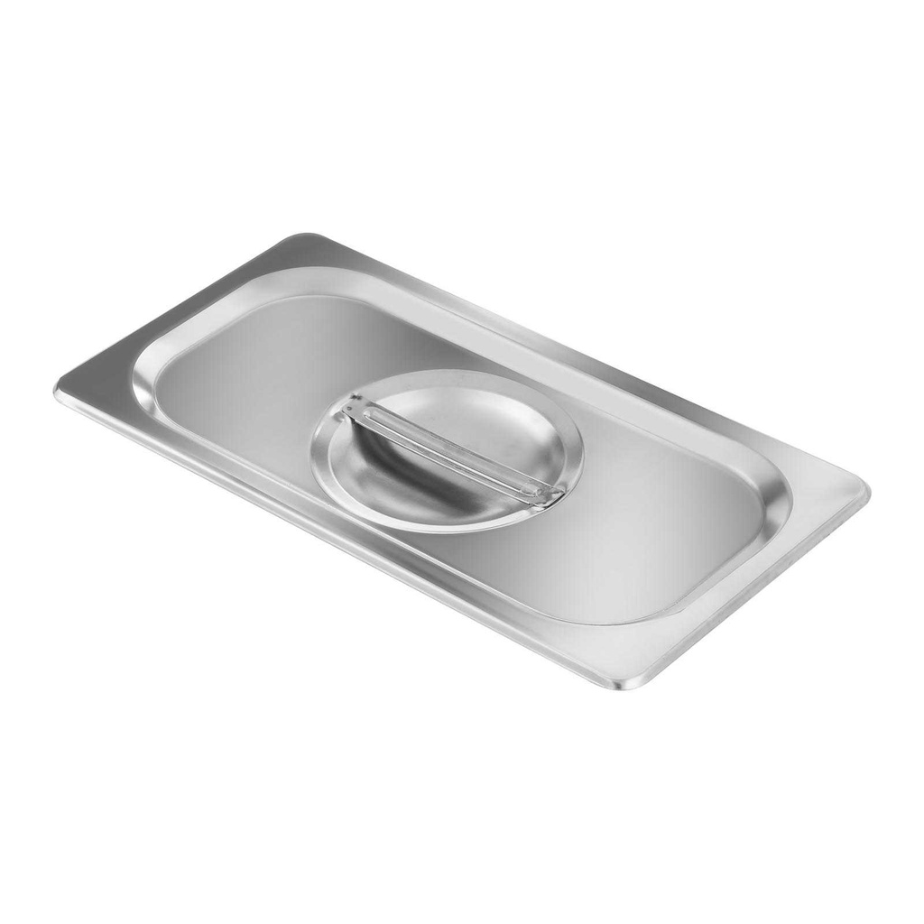 Stainless steel lid for GN1/3 container