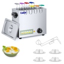 Egg cooker device for cooking 8 eggs 2600W 30 - 110deg;C + 4x egg tray