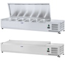 Refrigerator rack with steel lid 6x GN1/4 140cm