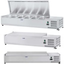Šaldymo padėklas su plieniniu dangčiu 5x GN1/3 ir 1x GN1/2 150cm