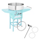 Mobile cotton candy machine turquoise bowl diameter 520mm + sugar measuring cup