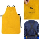 Durable apron for welder protective leather size L