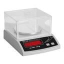 Precision laboratory scale with glass cover LED display 2000g / 0.01g