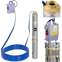 MSW 6000 L/hr submersible well pump up to 58 m