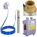 MSW 3800 L/hr submersible well pump up to 28 m