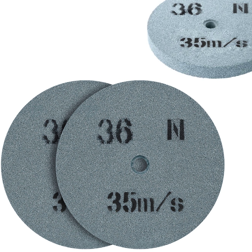 Grinding stone grinding wheel grit 36 dia 150 x 20mm 2 pcs.