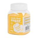 Colorful cotton candy yellow natural flavor sugar 400g