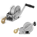 Manual crank winch with ratchet 10 m up to 1200 kg MSW