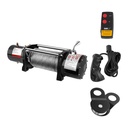 Winch car winch off road remote control rope 28 m pulling capacity 4310 kg + Blocking 8 T