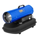 Construction oil blower heater 20kW + Funnel MSW-TB-DH-20000