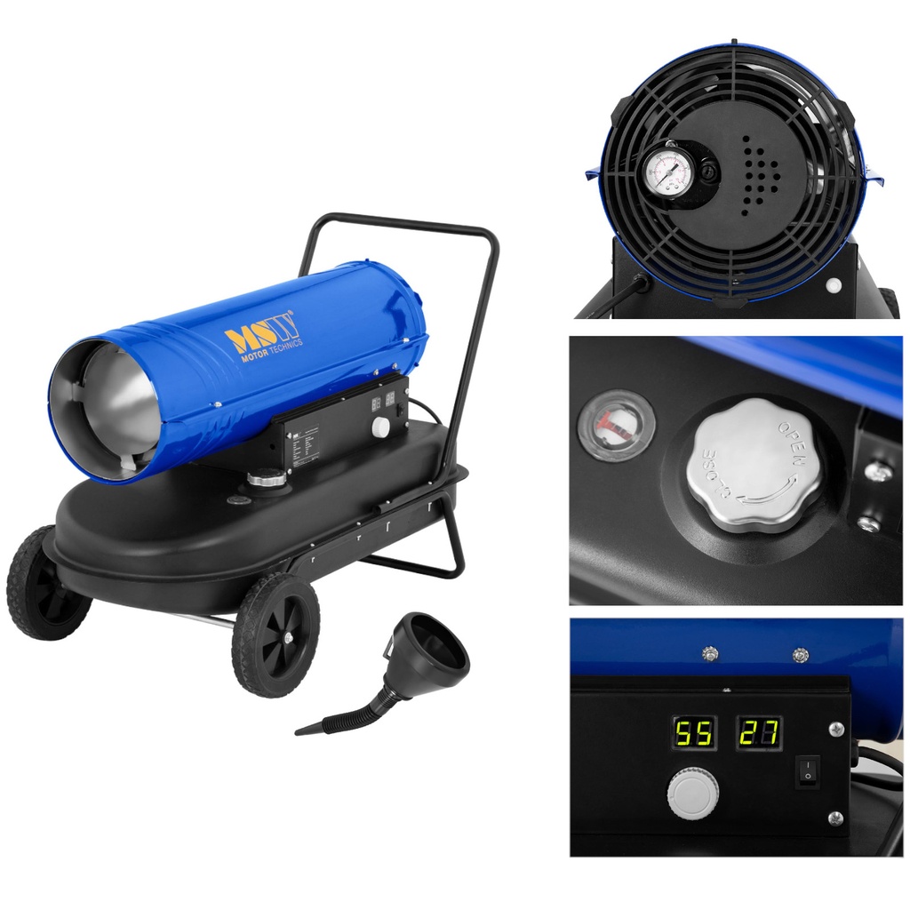Mobile oil blower heater for oil 30kW