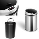 Automatinė šiukšlių dėžė su judesio detektoriumi 30 cm atstumu 30 L