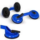 Suction cup holder for carrying glass double load capacity up to 100 kg 2 pcs.