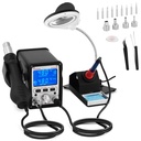 HOT AIR 70W LCD S-LS-45 S flask soldering station - KIT 21el.