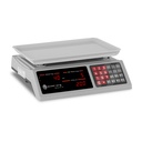 Piece counting store scale 336x238mm power supply + battery 40kg / 2g - white