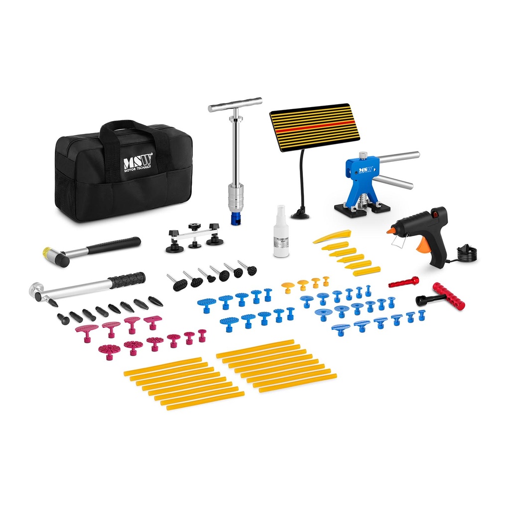 PDR repair kit for the removal of dents in the car body PROFI - 90 elements