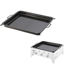 Enamel pan go gas grill PELVIS / RASCAL 58x46x5cm