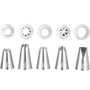 Cake and cake decorating tips FLOWERS AND FLOWERS - set of 5pcs. - HENDI 551202