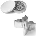 Pastry cutter mold cake stencil MOTILE - SET of 8pcs.  - HENDI 673782