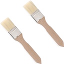 Konditerijos šepetėlis plokščiam tepimui 40x210mm KIT 2vnt. - HENDI 515327