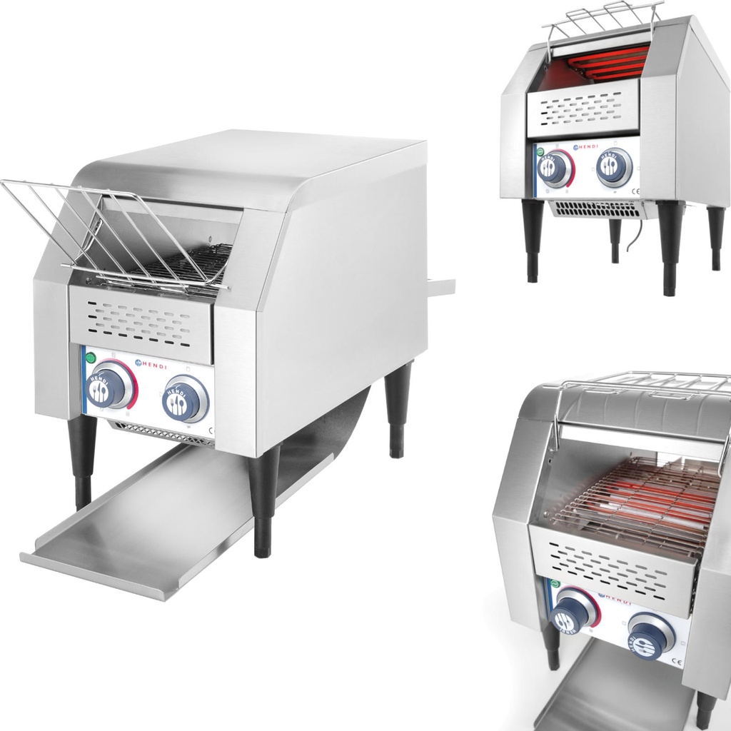 Pass-through single toaster 1340W