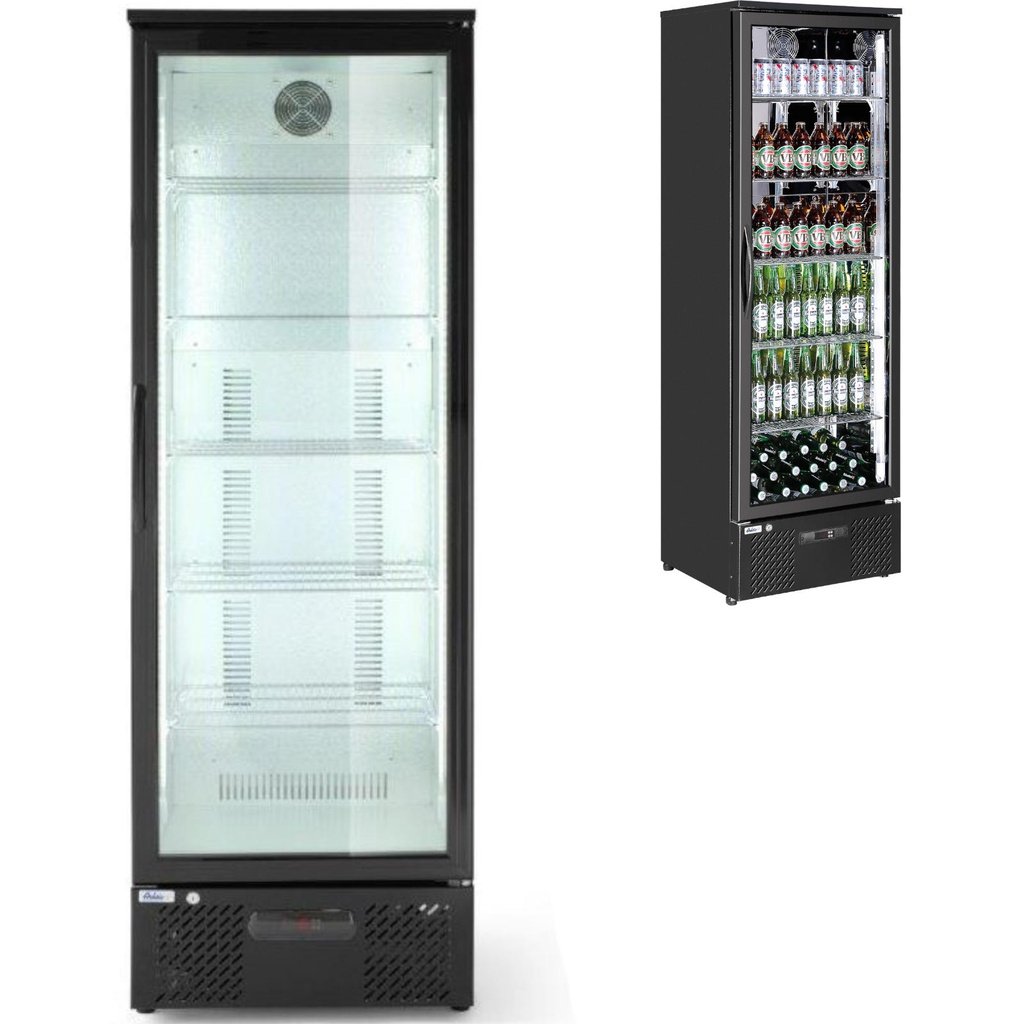 Beverage bar fridge 1-door 60cm wide 293L