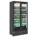 Gėrimų baro šaldytuvas 2 durų 90 cm pločio 458L