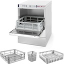 Bar dishwasher for glassware + dispenser + pump basket 40x40cm 230V 3 PROGRAMS