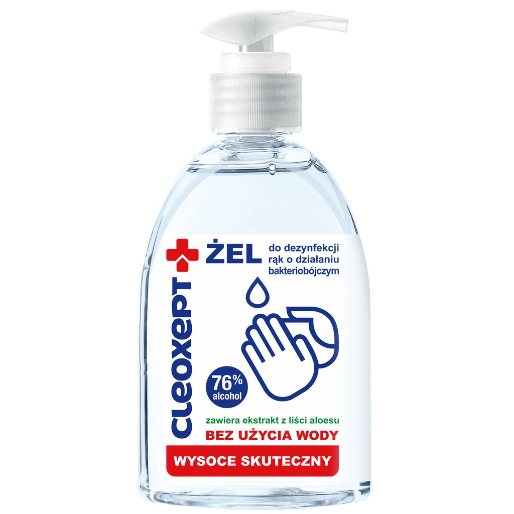 Antibakterinis gelis rankoms dezinfekuoti CLEOXEPT- 500ml