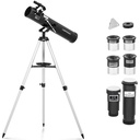 Newtonian astronomical telescope Uniprodo 700 mm dia 76 mm