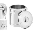 50L steel catering thermos for food transportation
