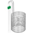 Spiral cooler for wort beer 16 coils