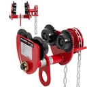 Suspended beam crane cart with chain 3m 1000kg 1T